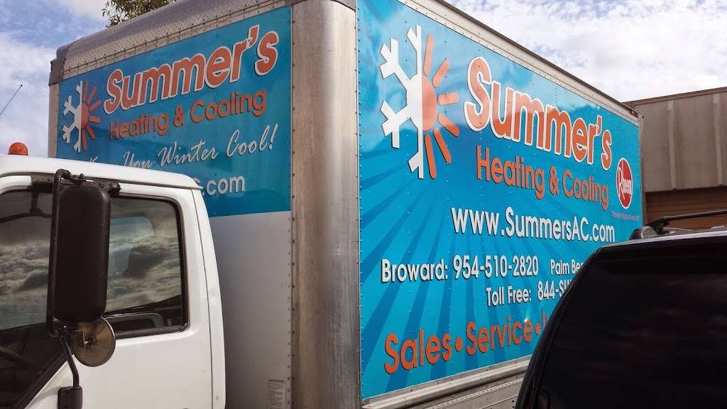 Summers Heating & Cooling | 2610 NW 67th Terrace, Margate, FL 33063, USA | Phone: (954) 510-2820