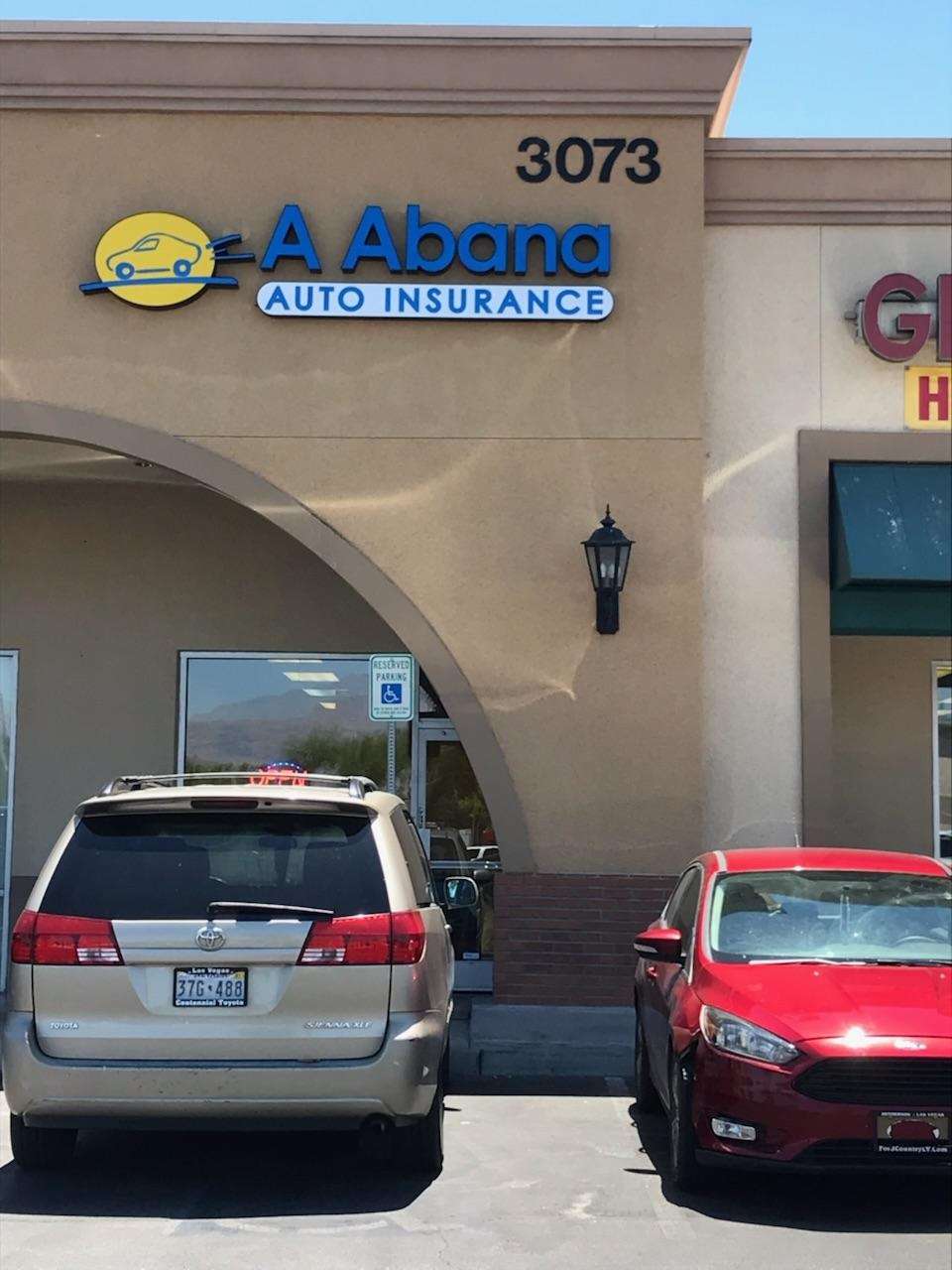 A Abana Auto Insurance | 3073 W Craig Rd, North Las Vegas, NV 89032, USA | Phone: (702) 647-3169