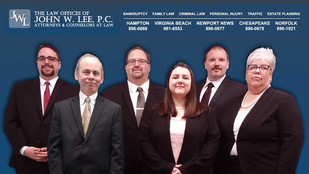 John W Lee, PC - Attorney at Law | 4425 Portsmouth Blvd #100, Chesapeake, VA 23321, USA | Phone: (757) 896-0678