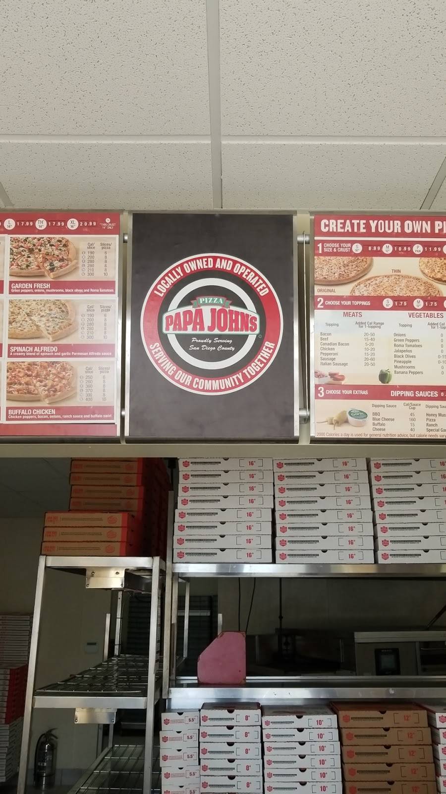 Papa Johns Pizza | 7708 Regents Rd Suite A, San Diego, CA 92122, USA | Phone: (858) 458-9800