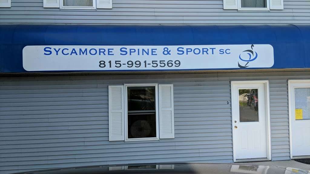 Sycamore Spine & Sport | 1770 W State St suite d, Sycamore, IL 60178, USA | Phone: (815) 991-5569