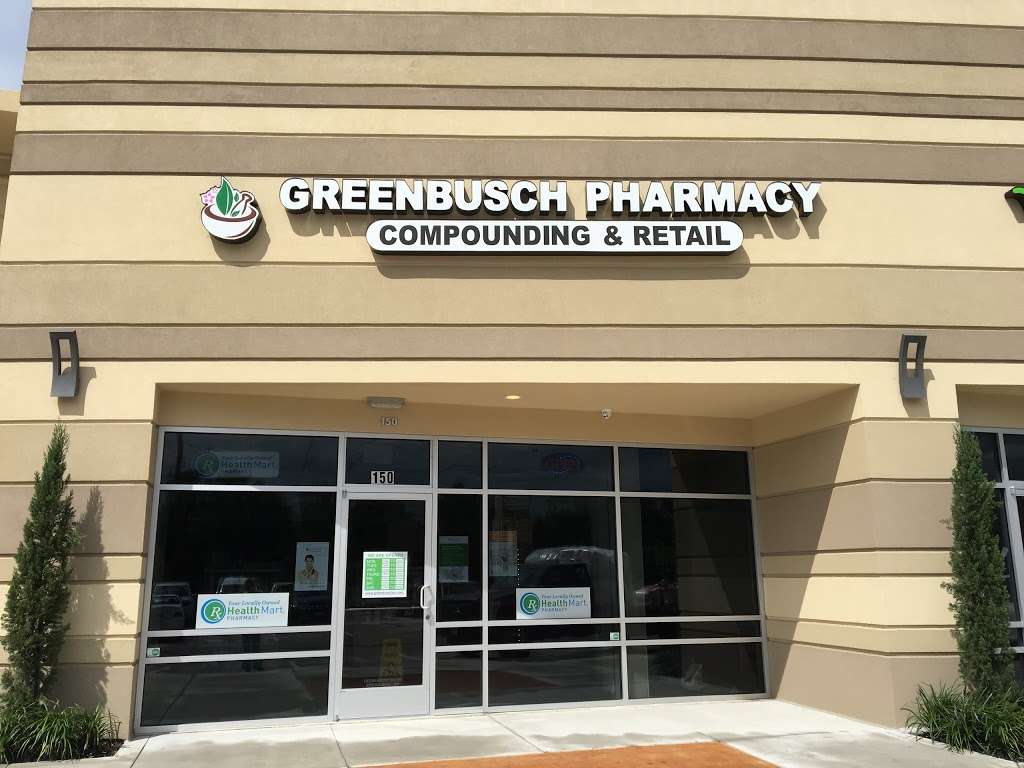 Greenbusch Pharmacy - Compounding and Retail | 150 25757, Westheimer Pkwy, Katy, TX 77494, USA | Phone: (832) 437-1130