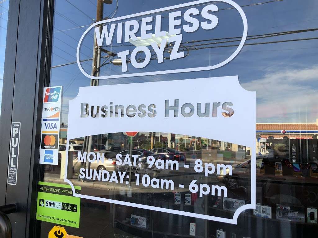 Wireless Toyz | 3395 E Tropicana Ave, Las Vegas, NV 89121 | Phone: (702) 856-0033