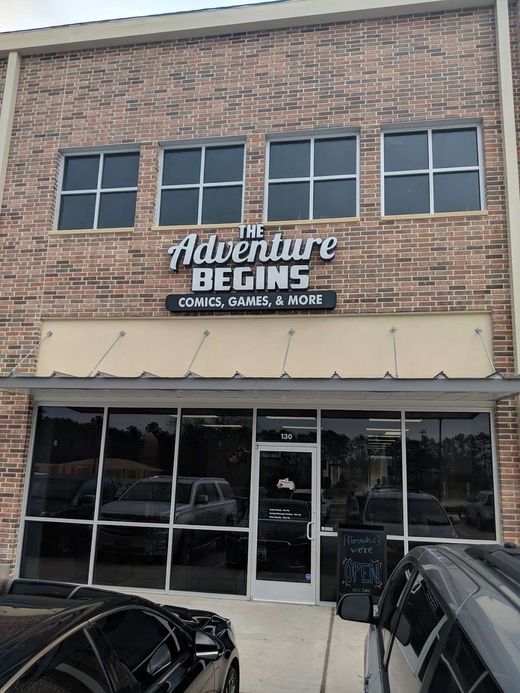 The Adventure Begins Comics, Games, and More | 525 Woodland Square Blvd Suite 130, Conroe, TX 77384, USA | Phone: (936) 273-3223