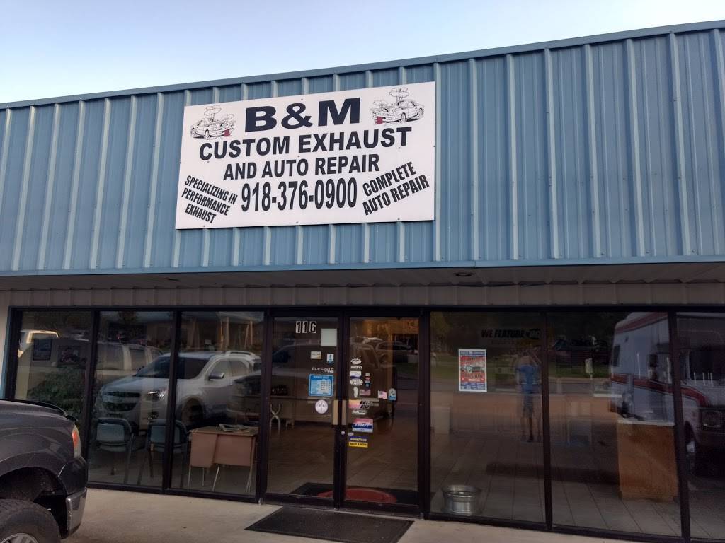 B&M Custom Exhaust | 116 W Broadway St, Owasso, OK 74055, USA | Phone: (918) 376-0900