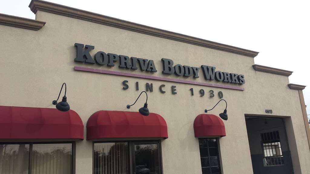 Kopriva Body Works Inc | 4619 Harrisburg Blvd, Houston, TX 77011, USA | Phone: (713) 923-4412