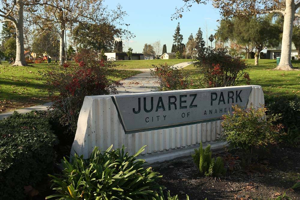 Juarez Park | 841 S Sunkist St, Anaheim, CA 92806, USA | Phone: (714) 765-5155