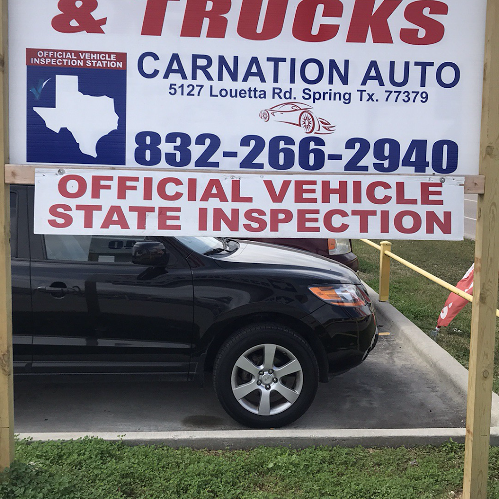 Carnation Auto | 5127 Louetta Rd, Spring, TX 77379, USA | Phone: (832) 266-2940