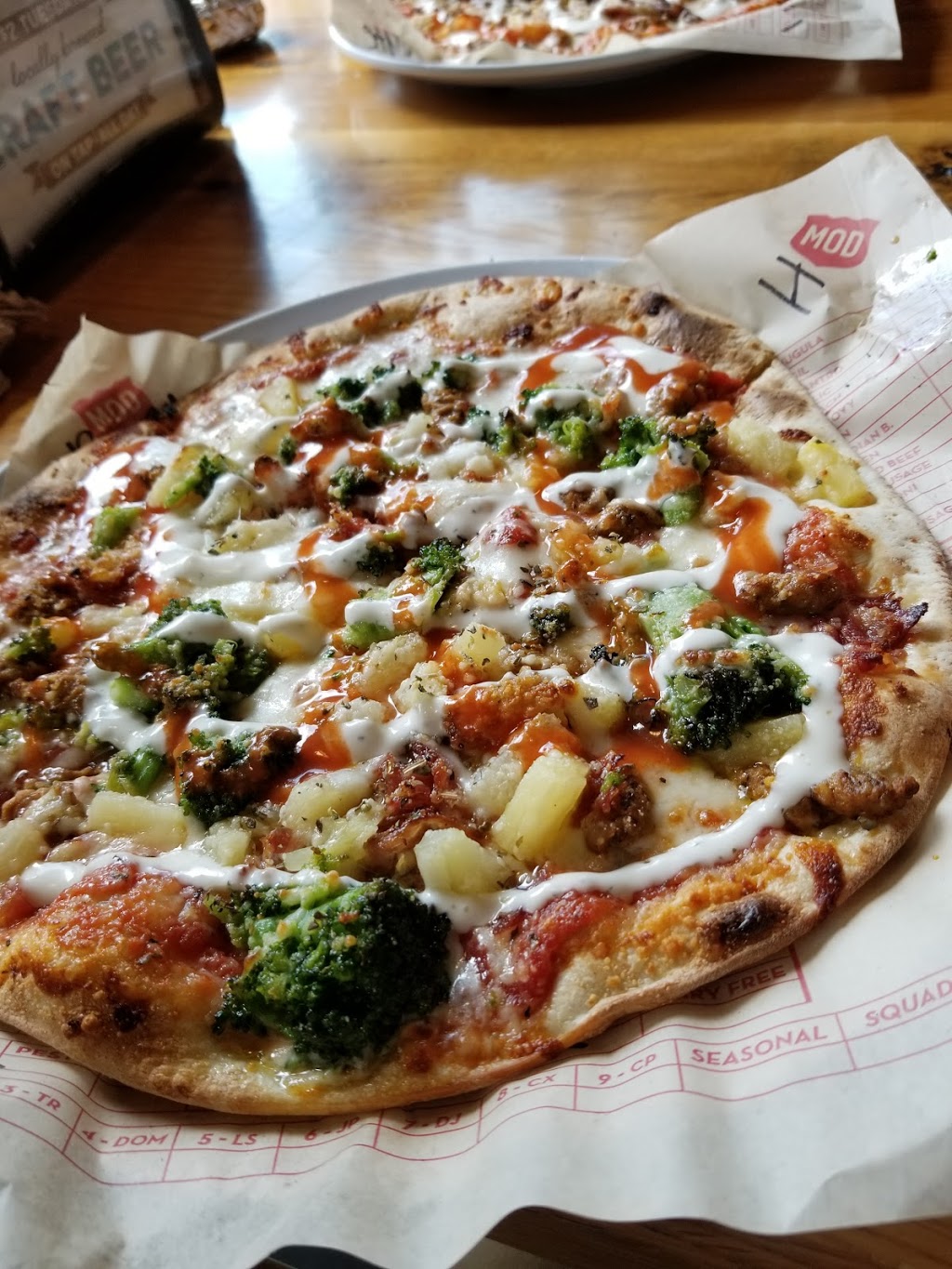 MOD Pizza | 5102 FM 1463 Suite 800, Katy, TX 77494, USA | Phone: (346) 707-8154