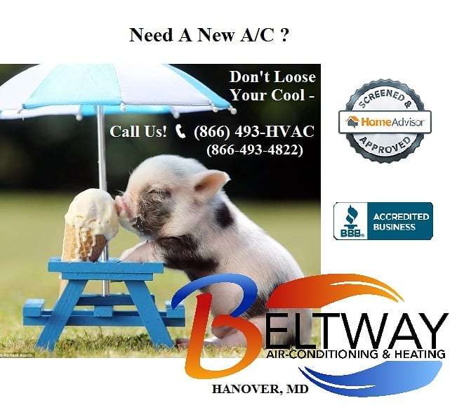 Beltway Air Conditioning & Heating | 6399 Anderson Ave, Hanover, MD 21076, USA | Phone: (410) 855-4822