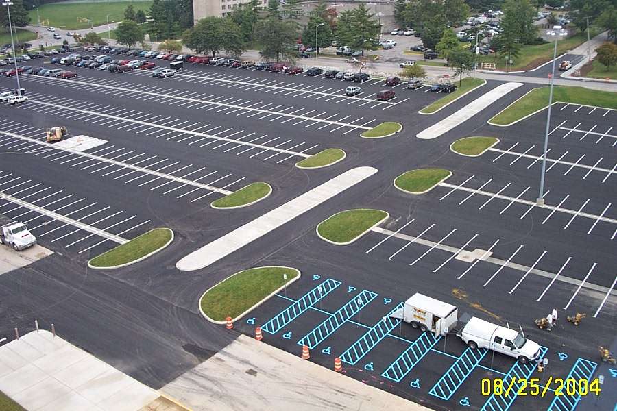 Ottos Parking Marking | 2449 E Main St, Greenwood, IN 46143, USA | Phone: (317) 882-8933