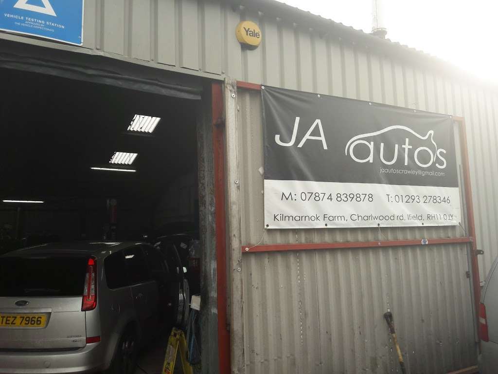 J A Autos | Kilmarnock Farm, Charlwood Rd, Crawley RH11 0JY, UK | Phone: 01293 278346