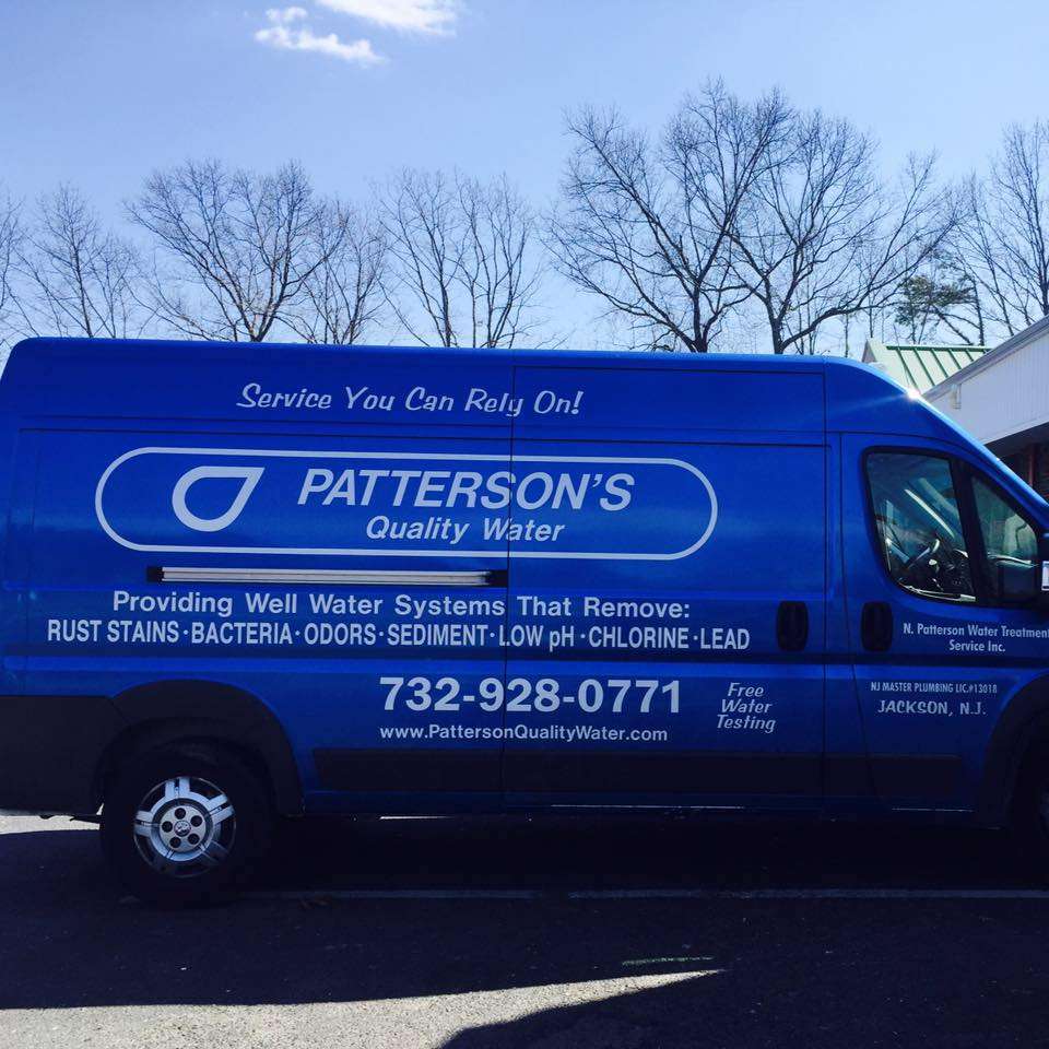 Pattersons Quality Water | 375 Faraday Ave, Jackson, NJ 08527, USA | Phone: (732) 928-0771