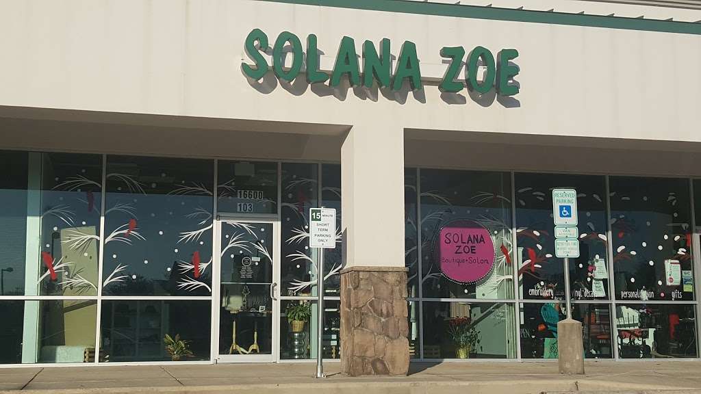 Solana Zoe | 16600 Huebner Rd #103, San Antonio, TX 78248, USA | Phone: (210) 408-1831