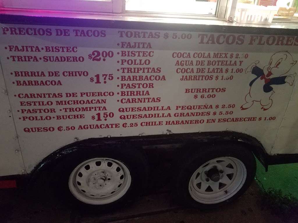 Tacos Flores | 215 E Crosstimbers St, Houston, TX 77022, USA | Phone: (832) 888-8558