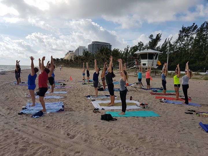 Fort Lauderdale Beach Yoga & Fitness by Donation | 870 N Fort Lauderdale Beach Blvd, Fort Lauderdale, FL 33304, USA | Phone: (954) 609-9074