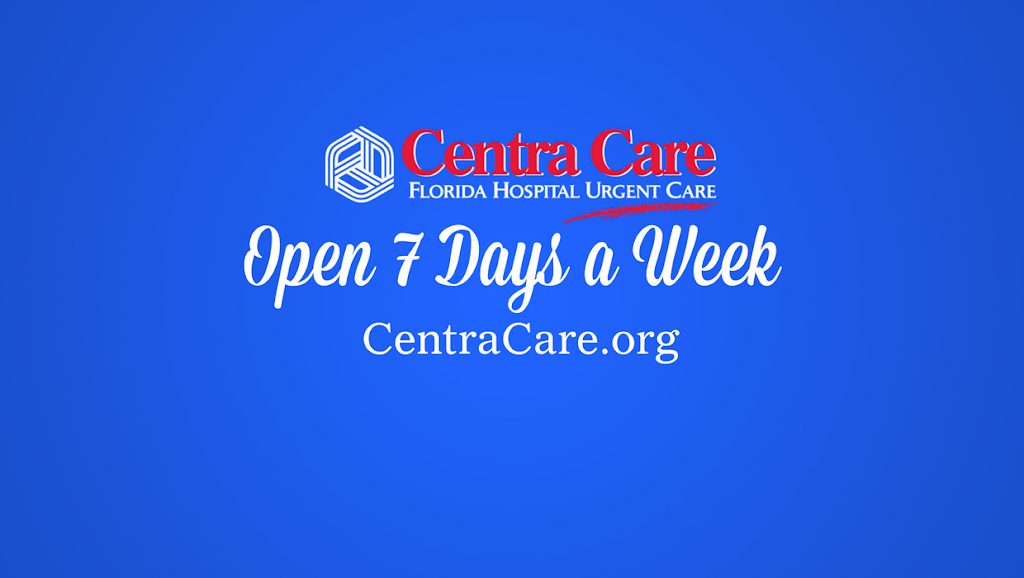 AdventHealth Centra Care Orange City | 1360 Saxon Blvd, Orange City, FL 32763, USA | Phone: (386) 917-0074