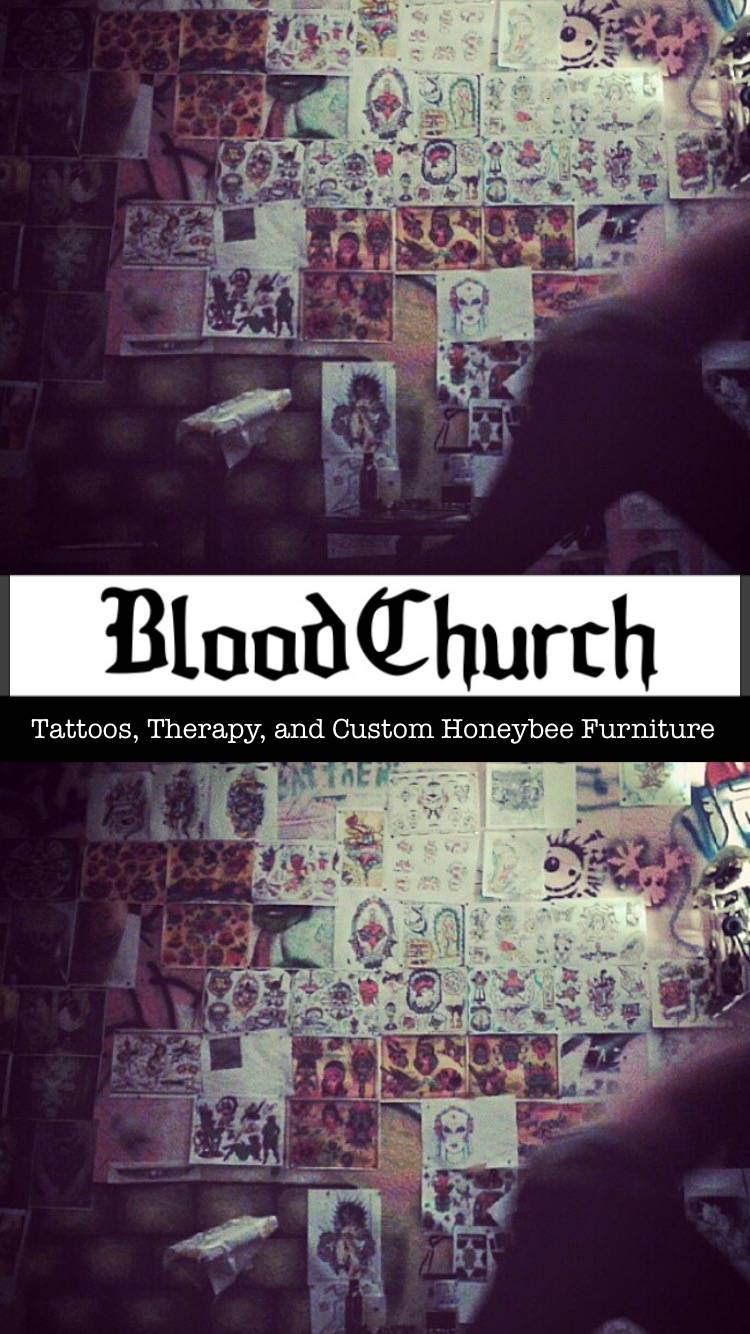 Blood Church Tattoo | 1600 Methyl St, Pittsburgh, PA 15216, USA | Phone: (818) 290-0446