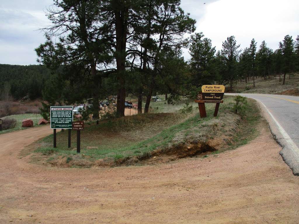 Platte River Campground | CO-67, Deckers, CO 80135, USA | Phone: (303) 275-5610