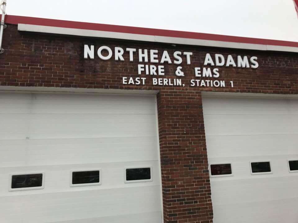 Northeast Adams Fire & EMS - Co. 32 Station 1 - East Berlin | 101 E Locust St, East Berlin, PA 17316, USA | Phone: (717) 259-7125
