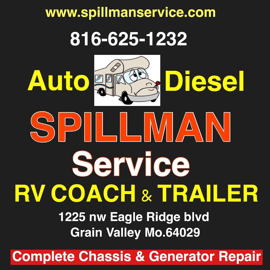 Spillman Service | 1225 NW Eagle Ridge Blvd, Grain Valley, MO 64029, USA | Phone: (816) 625-1232