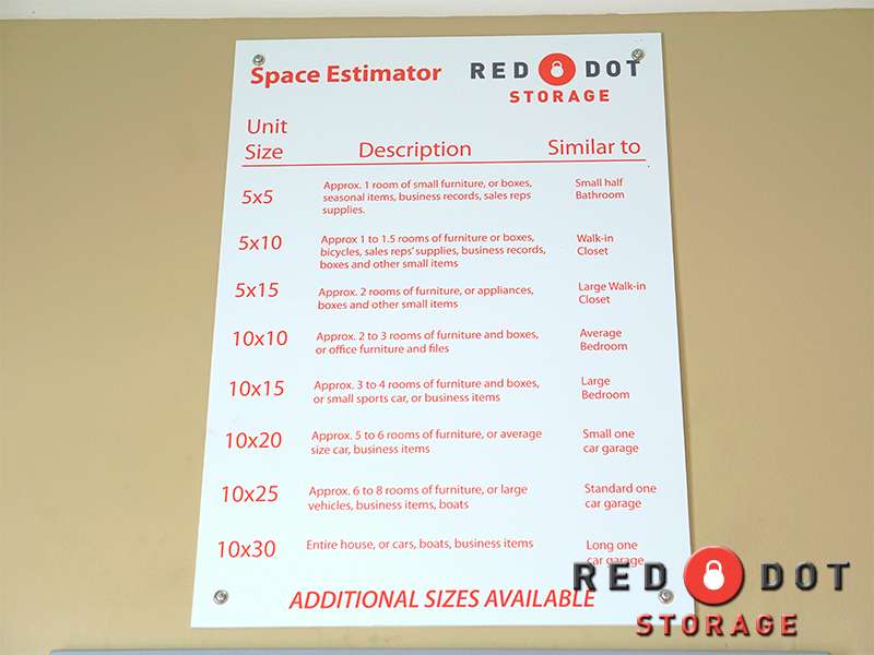 Red Dot Storage | 204 Wolf St, Yorkville, IL 60560, USA | Phone: (630) 365-7235