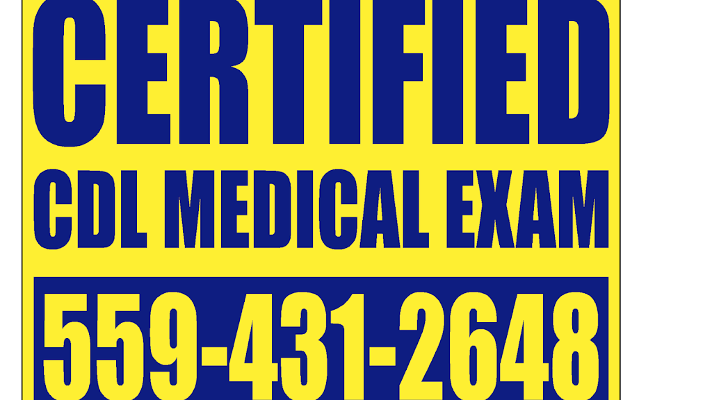 Certify DOT Medical Exam | 76 Gas Station, 6639 N Parkway Dr, Fresno, CA 93722, USA | Phone: (559) 431-2648