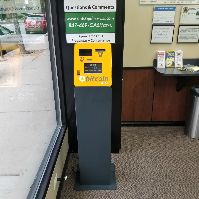 Digital Cash 2 Go - Bitcoin ATM | 3503, 1802 W Addison St, Chicago, IL 60613, USA | Phone: (312) 866-2646