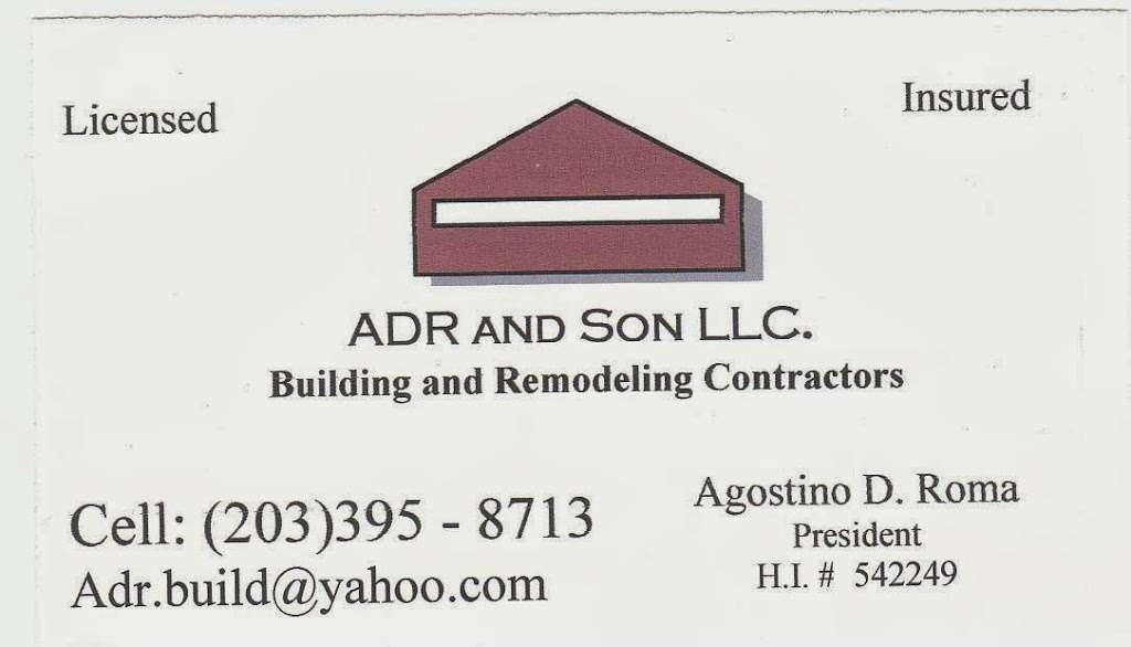 ADR and Son LLC | 216 Old Newtown Rd, Monroe, CT 06468 | Phone: (203) 395-8713