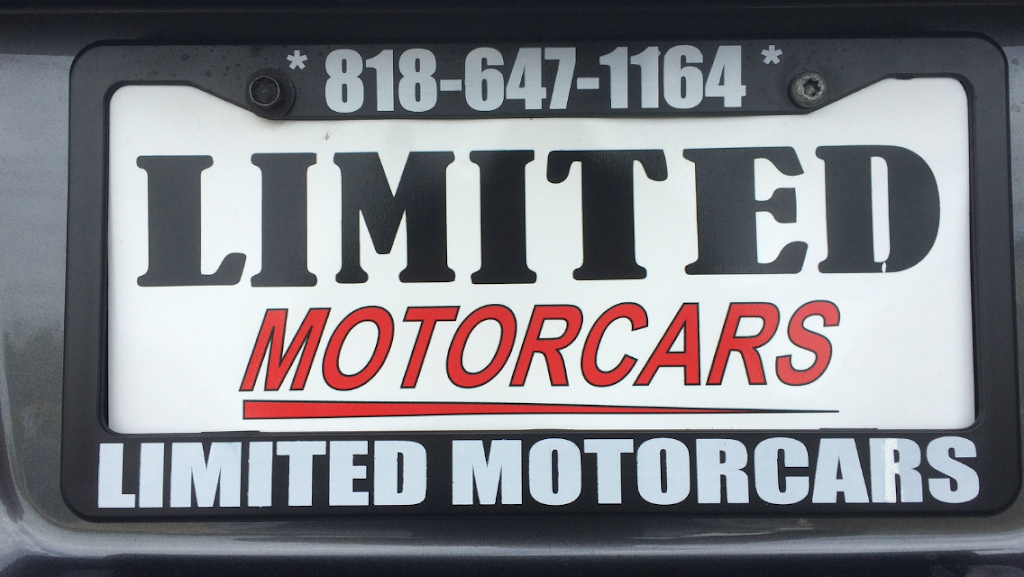 Limited Motorcars | 14805 Devonshire St, Mission Hills, CA 91345, USA | Phone: (818) 647-1164