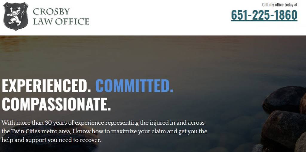 Crosby Law Office | 475 Cleveland Ave N #202, St Paul, MN 55104, USA | Phone: (651) 225-1860