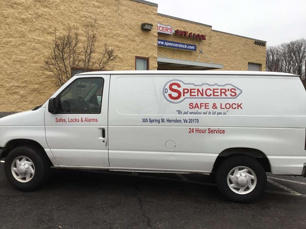 Spencer’s Safe & Lock | 46000 Old Ox Rd #100, Sterling, VA 20166, USA | Phone: (703) 471-9022