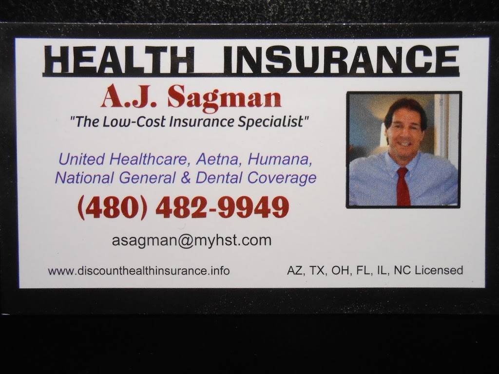 Sagman Health Insurance Low Cost Health Insurance | 8631 N 84th Pl #1, Scottsdale, AZ 85258 | Phone: (480) 482-9949