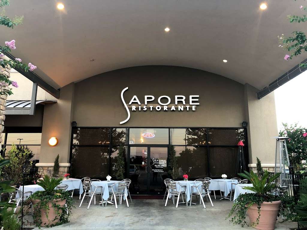 Sapore | 6734 Westheimer Lakes N Dr #112, Katy, TX 77494, USA | Phone: (281) 394-5999