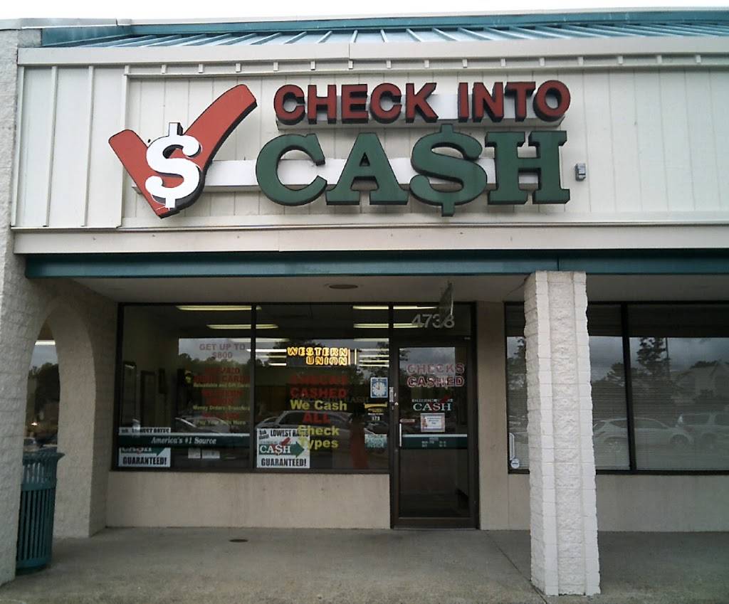 Check Into Cash | 4738 Finlay St, Richmond, VA 23231 | Phone: (804) 222-5460