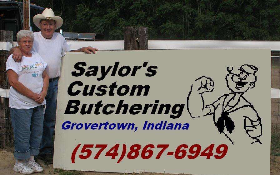 Saylors Custom Butchering | 11115 E 500 N, Grovertown, IN 46531, USA | Phone: (574) 867-6949
