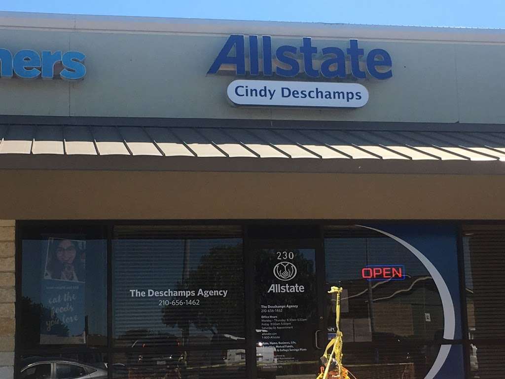 Cindy Deschamps: Allstate Insurance | 1420 Schertz Pkwy Ste 230, Schertz, TX 78154, USA | Phone: (210) 656-1462