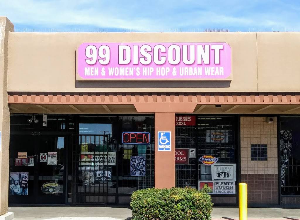 99 Discount Mens & Womens | 2125 Central Ave NW, Albuquerque, NM 87104 | Phone: (505) 766-5759