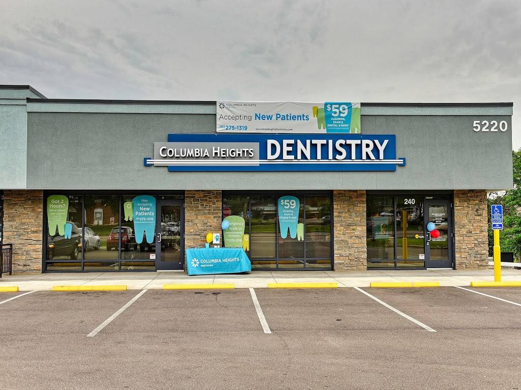 Columbia Heights Dentistry | 5220 Central Ave NE Ste 240, Columbia Heights, MN 55421, USA | Phone: (763) 275-1319