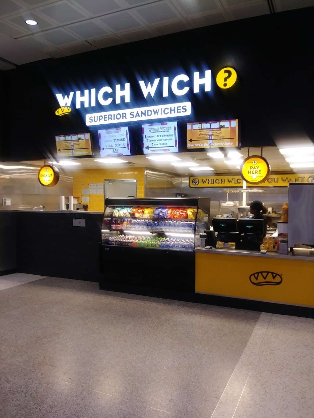 Which Wich | 2800 N Terminal Rd, Houston, TX 77032, USA | Phone: (281) 233-7678