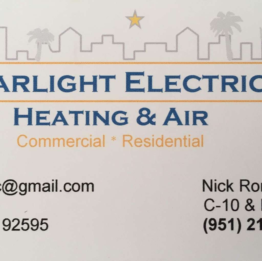 Starlight Electric Heating & AC | 0143, 31 Volta Del Tintori St, Lake Elsinore, CA 92532, USA | Phone: (951) 217-2000