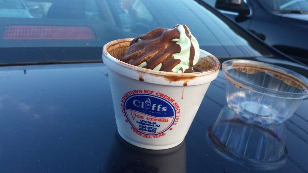 Cliffs Homemade Ice Cream | 1475 US-46, Ledgewood, NJ 07852, USA | Phone: (973) 584-9721