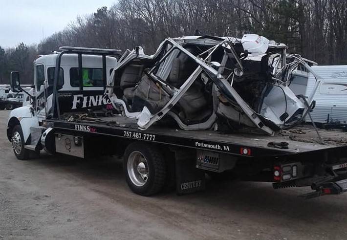 Finks Inc. Towing | Body Repairs | Sales | 35 Beechdale Rd, Portsmouth, VA 23702, USA | Phone: (757) 487-7777