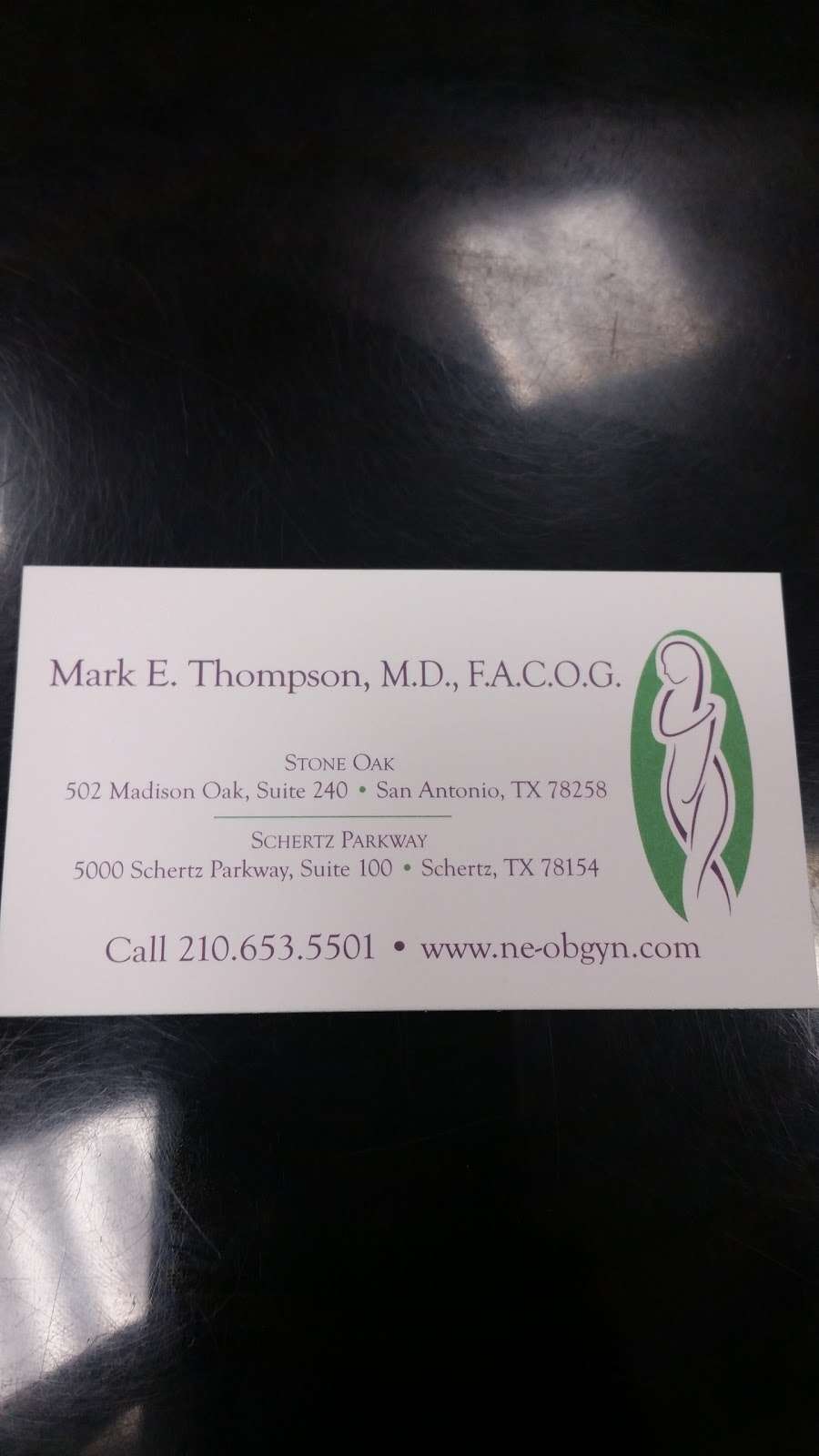 Dr. Mark E. Thompson, MD | 5000 Schertz Pkwy #100, Schertz, TX 78154, USA | Phone: (210) 650-9978