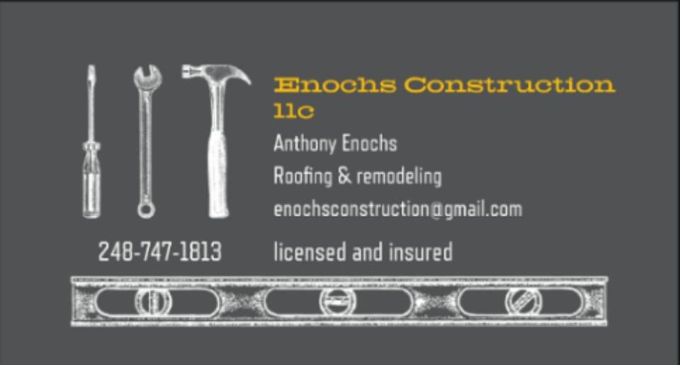 Enochs construction llc | 384 W Elza Ave, Hazel Park, MI 48030, USA | Phone: (248) 747-1813