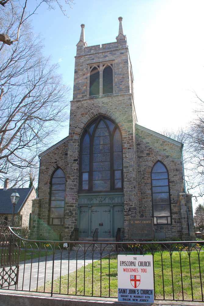 St Johns Episcopal Church | 76 Market St, Salem, NJ 08079, USA | Phone: (856) 935-1798