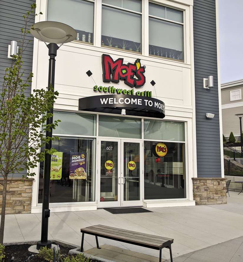 Moes Southwest Grill | 607 Constitution Ave, Littleton, MA 01460, USA | Phone: (978) 506-5154