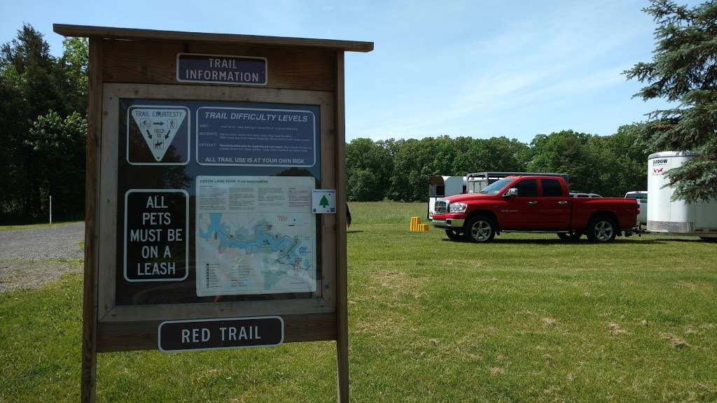 Green Lane Park - Parking - Red Trail | Green Lane, PA 18054, USA