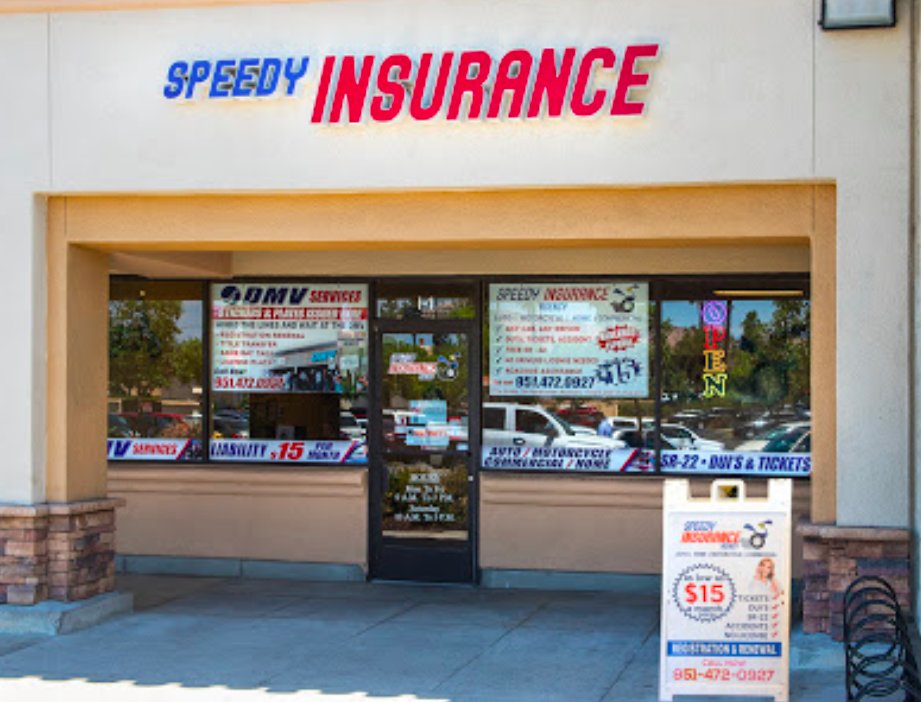 Speedy Insurance Agency | 12625 Frederick St. # I-1, Moreno Valley, CA 92553, USA | Phone: (951) 472-0927