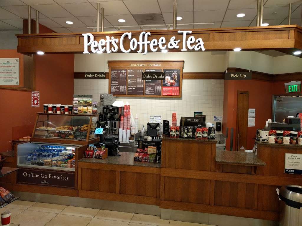 Peets Coffee | 1701 Airport Blvd, San Jose, CA 95110, USA | Phone: (408) 441-2691